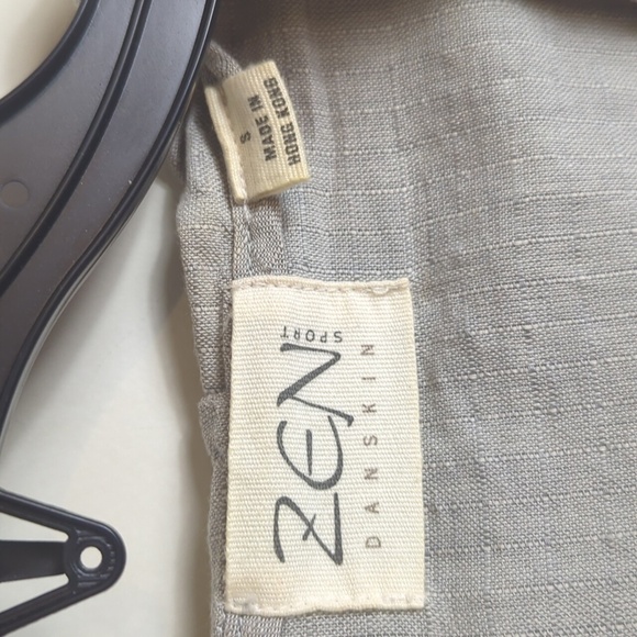 Minimalistic Linen Blend Zen Zip-up Shacket Jacket - Picture 3 of 10
